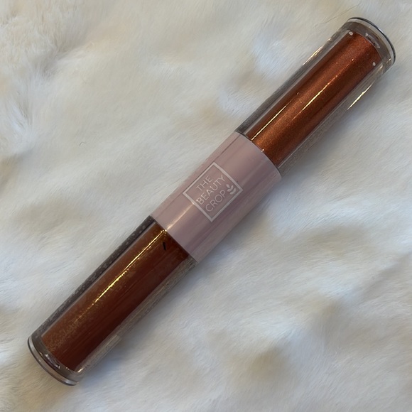 3/$12 The Beauty Crop Liquid Eyeshadow Duo in Cinnamon & Fudge - Picture 5 of 6